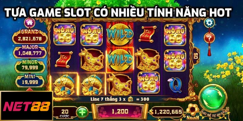 Tựa game slot có nhiều tính năng hot